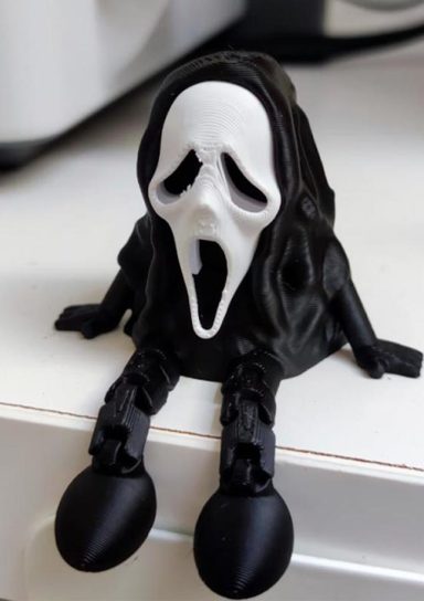 Boneco Articulado O Grito - Ghostface