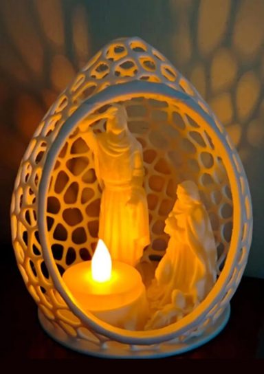 Presépio em Estilo Moderno