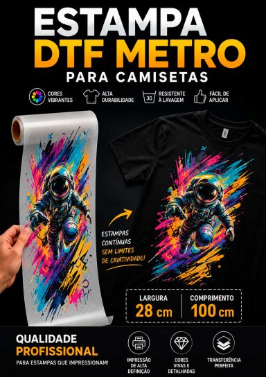Estampa DTF por metro